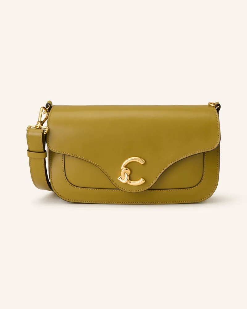 Coccinelle Schultertasche Oliv