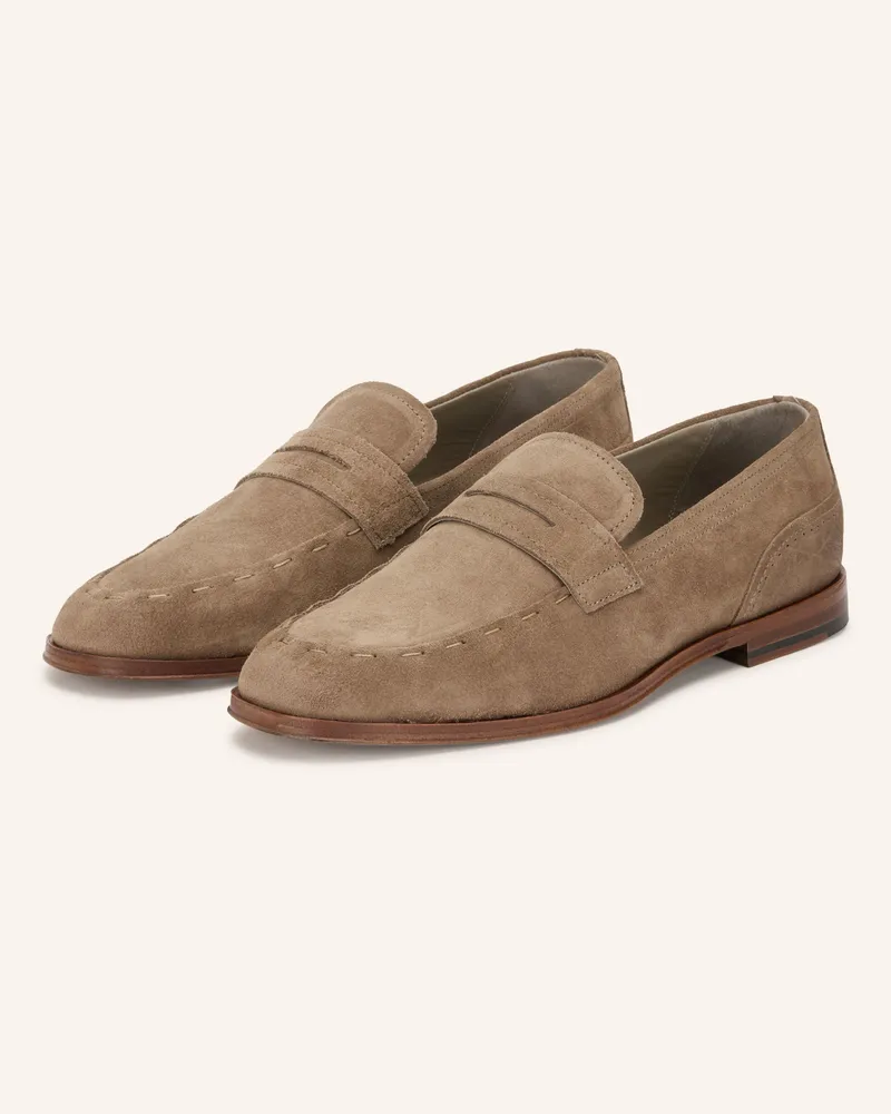AllSaints Penny-Loafer Jules braun Taupe