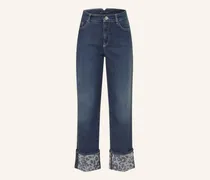 Cropped Jeans Fendou blau