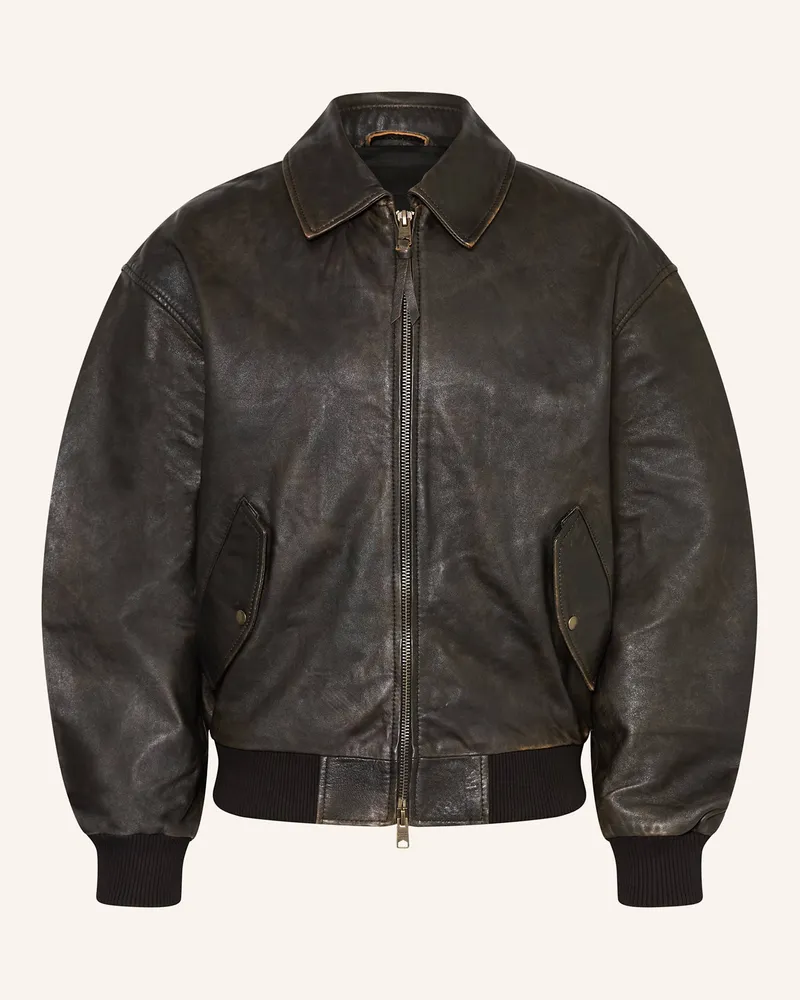 AllSaints Lederblouson MARCO Schwarz