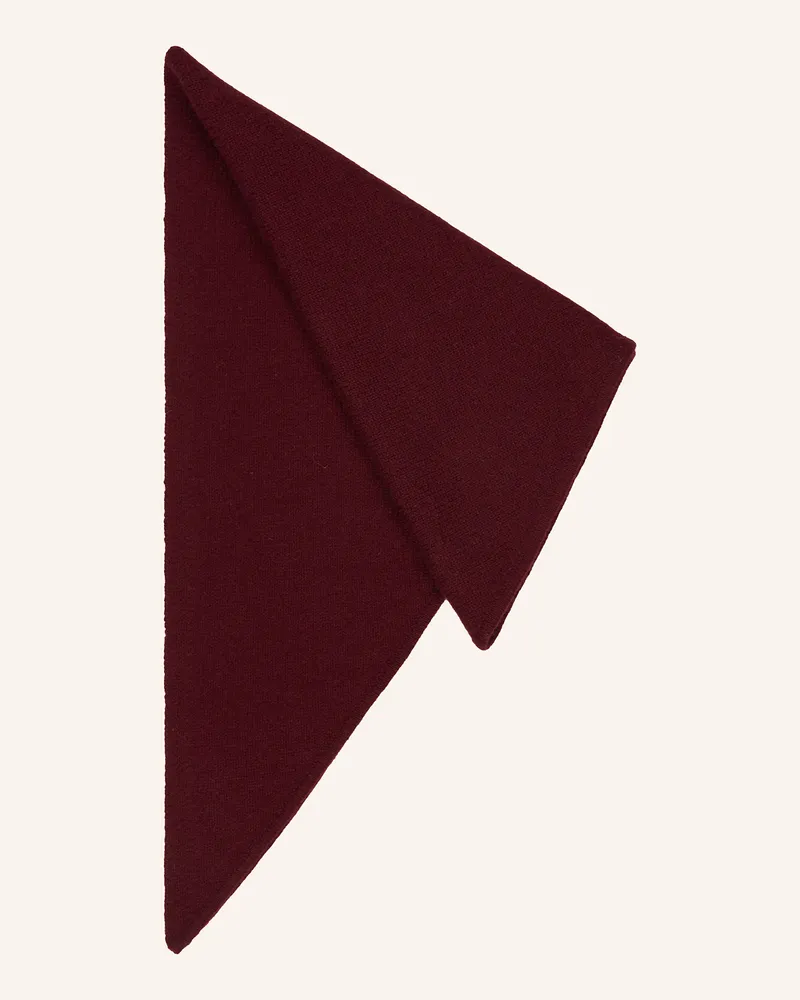 Darling Harbour Dreieckstuch mit Cashmere Bordeaux