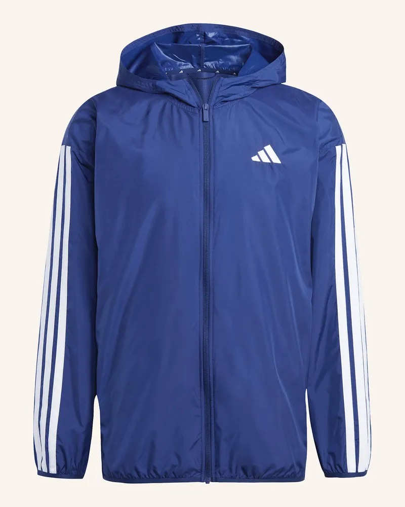 adidas ESSENTIALS 3-STREIFEN WINDBREAKER Blau