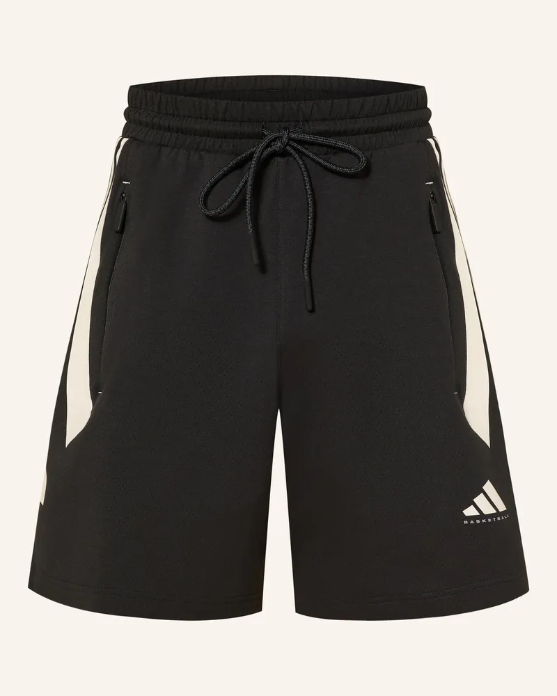adidas Basketballshorts SPACER Schwarz