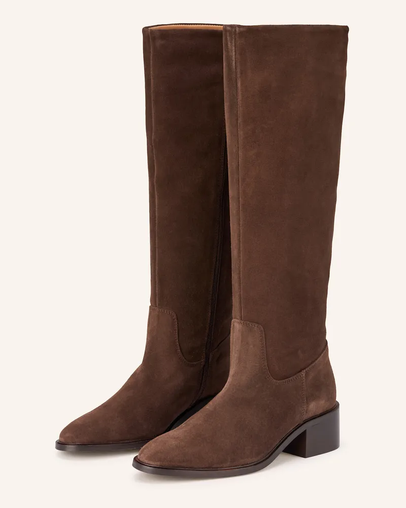 Mrs & HUGS Stiefel Dunkelbraun