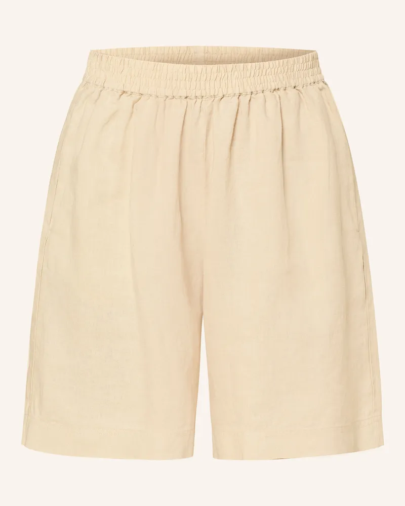 HUGO BOSS Leinenshorts TOREA Beige