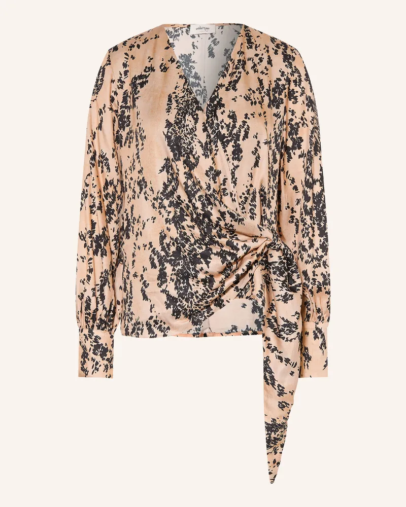 ottod’Ame Wickelbluse beige Beige