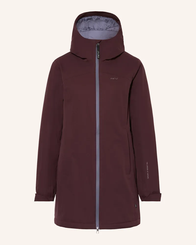 me°ru' Parka NORA Dunkellila