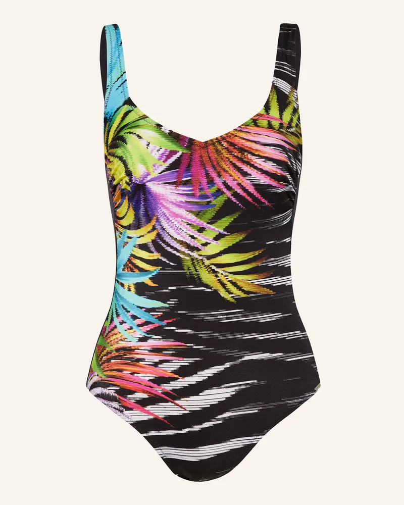 Charmline Shape-Badeanzug PALMERAIE VIEW Schwarz