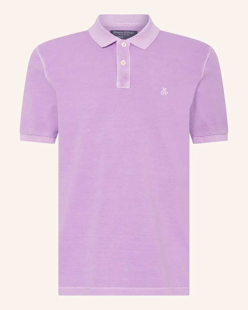 Marc O'Polo Piqué-Poloshirt Helllila