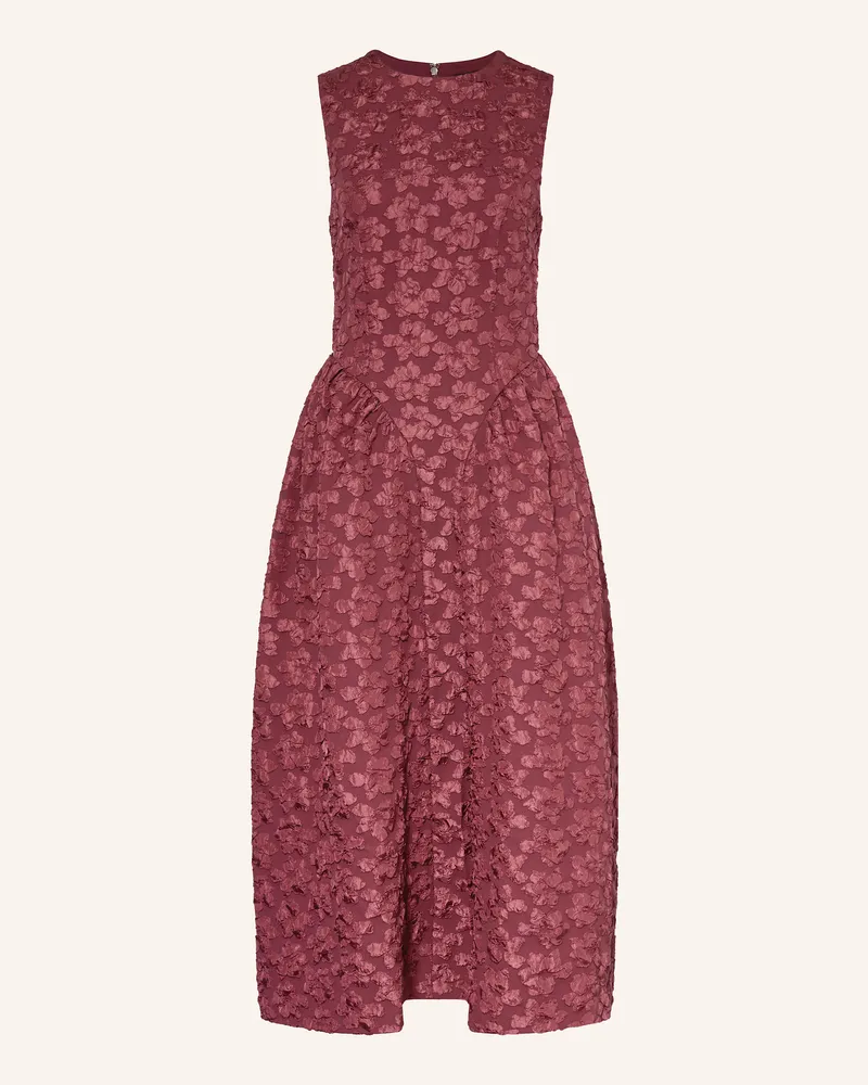 ROTATE Birger Christensen Cocktailkleid Dunkelrot