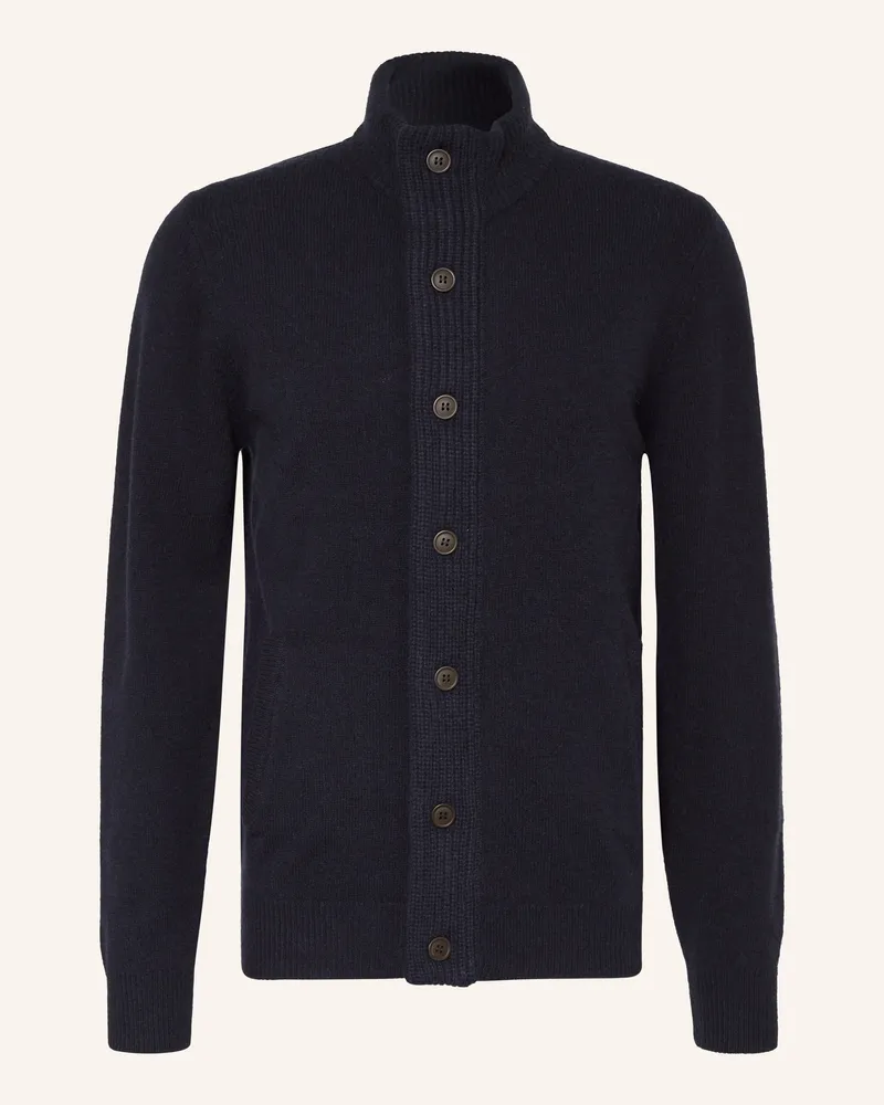 Barbour Strickjacke ESSENTIAL Dunkelblau