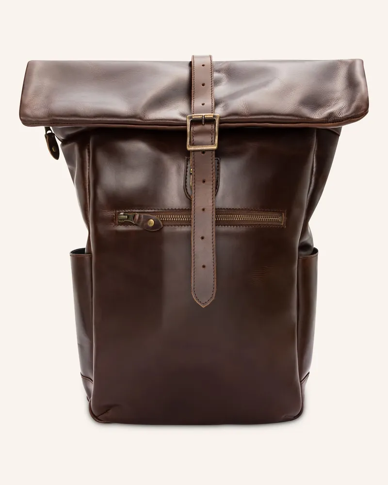 Buckle & Seam Rucksack NORMAN mit Laptop-Fach Braun