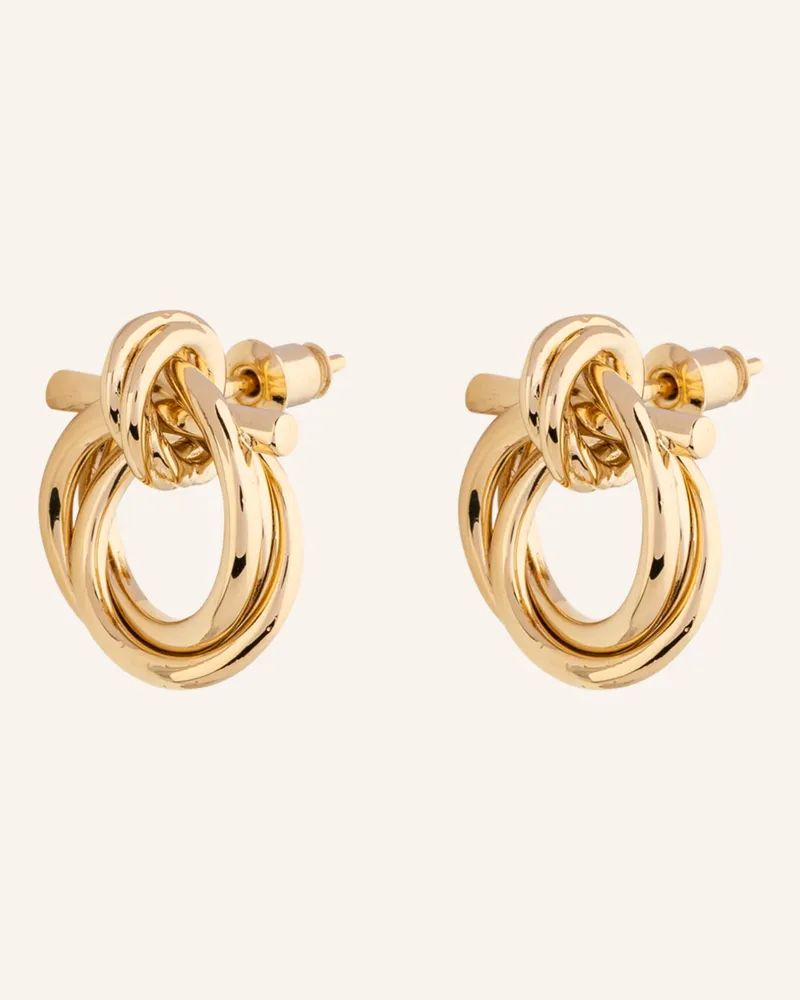 Ferragamo Ohrstecker Gancio Evo gold Gold