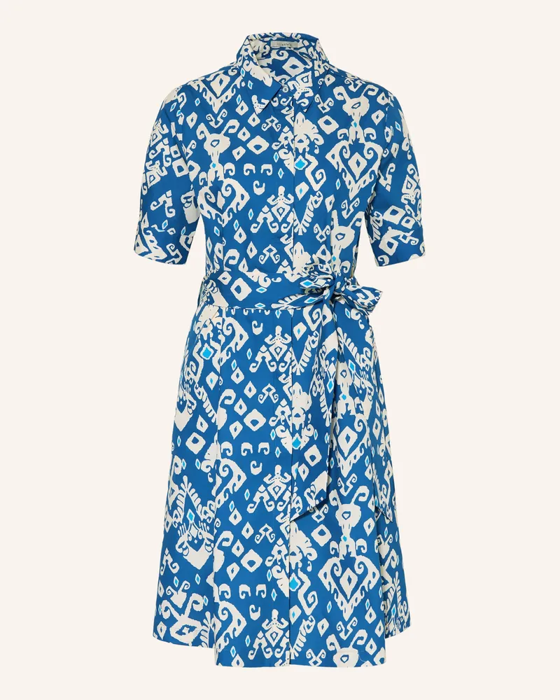 lilienfels Hemdblusenkleid Blau