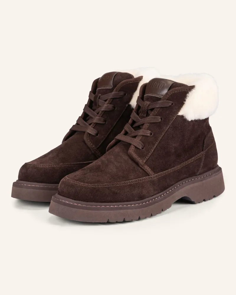 Lloyd Alura 335 L Schnürstiefelette braun Dunkelbraun