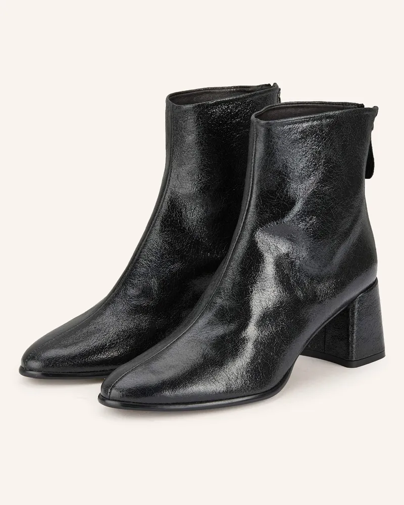 Zinda Lackstiefeletten Haiti schwarz Schwarz