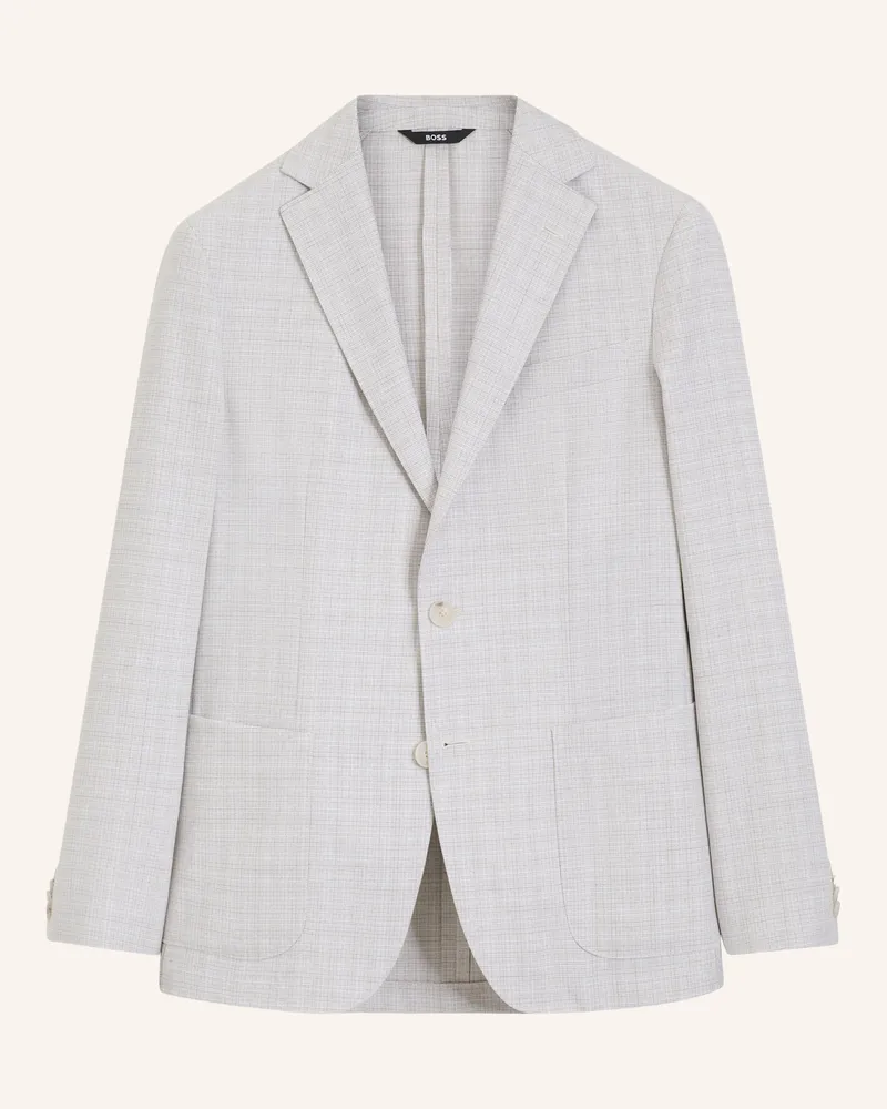 HUGO BOSS Sakko C-Hanry-263 Slim Fit beige Weiss