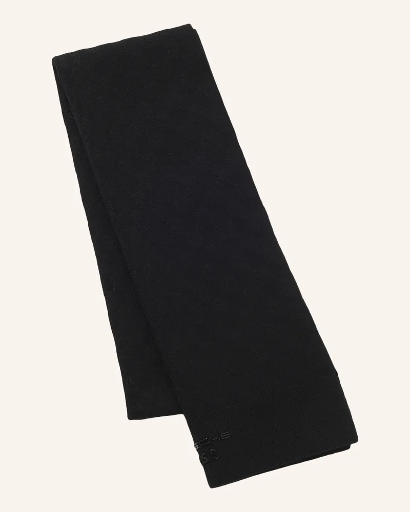 HUGO BOSS Schal Pasha Scarf Jacq Ps schwarz Schwarz