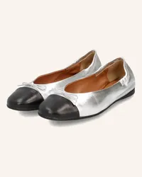 Thea Mika Ballerinas - SILBER/ SCHWARZ Silber