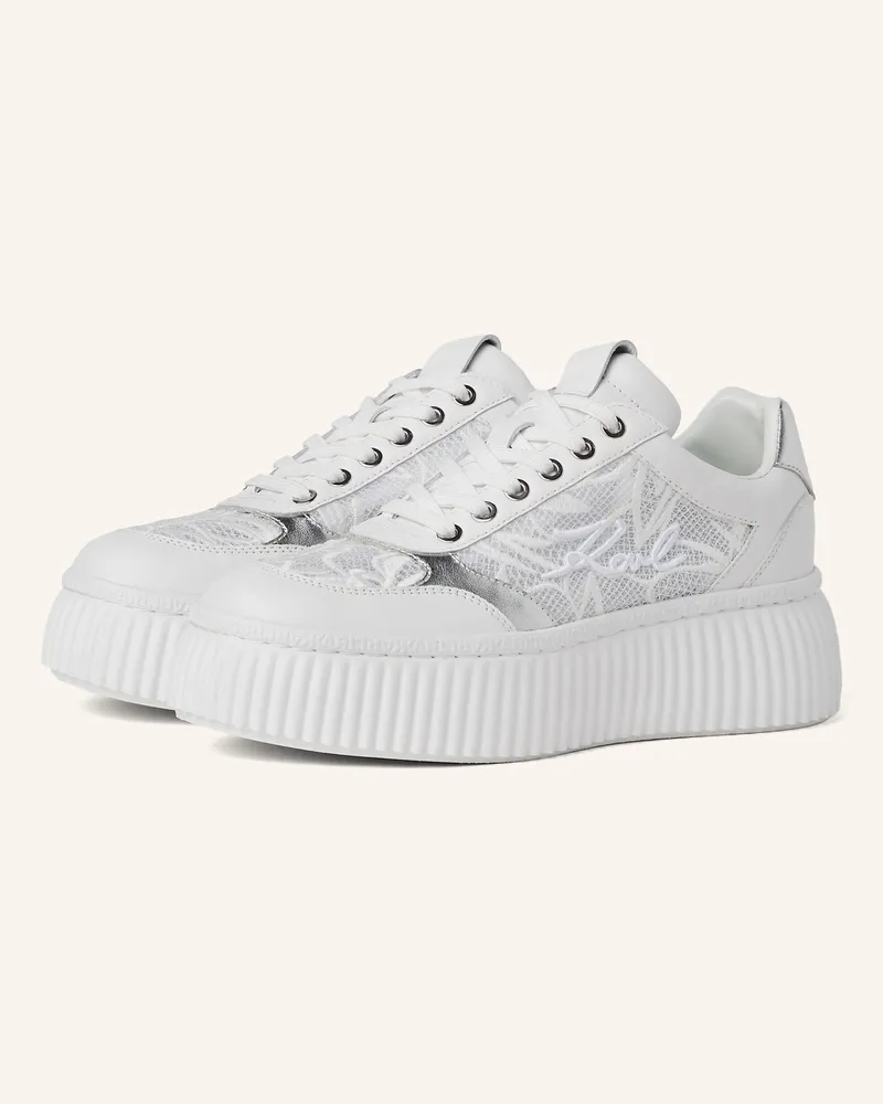 Karl Lagerfeld Sneaker Weiss