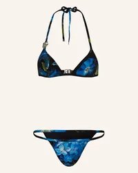 Dolce & Gabbana Triangel-Bikini Blau