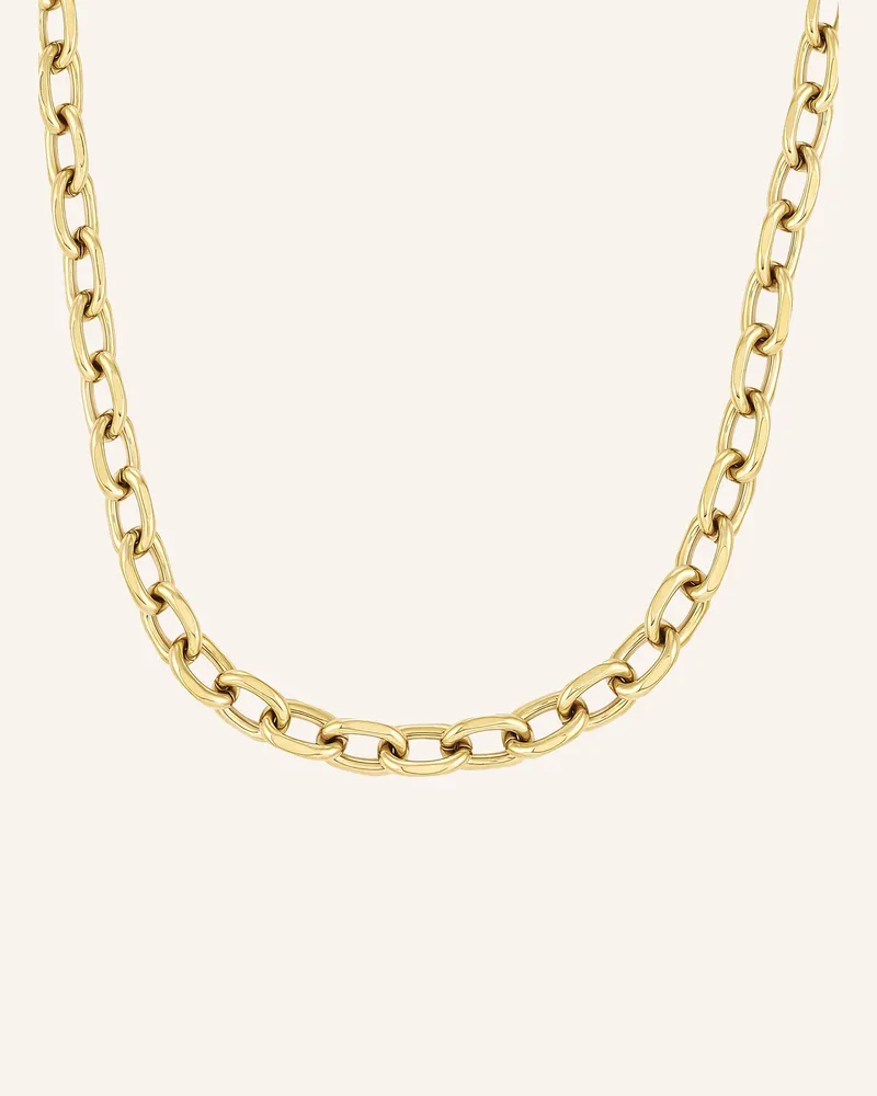 Copenhagen Halskette  aus  Edelstahl Gold