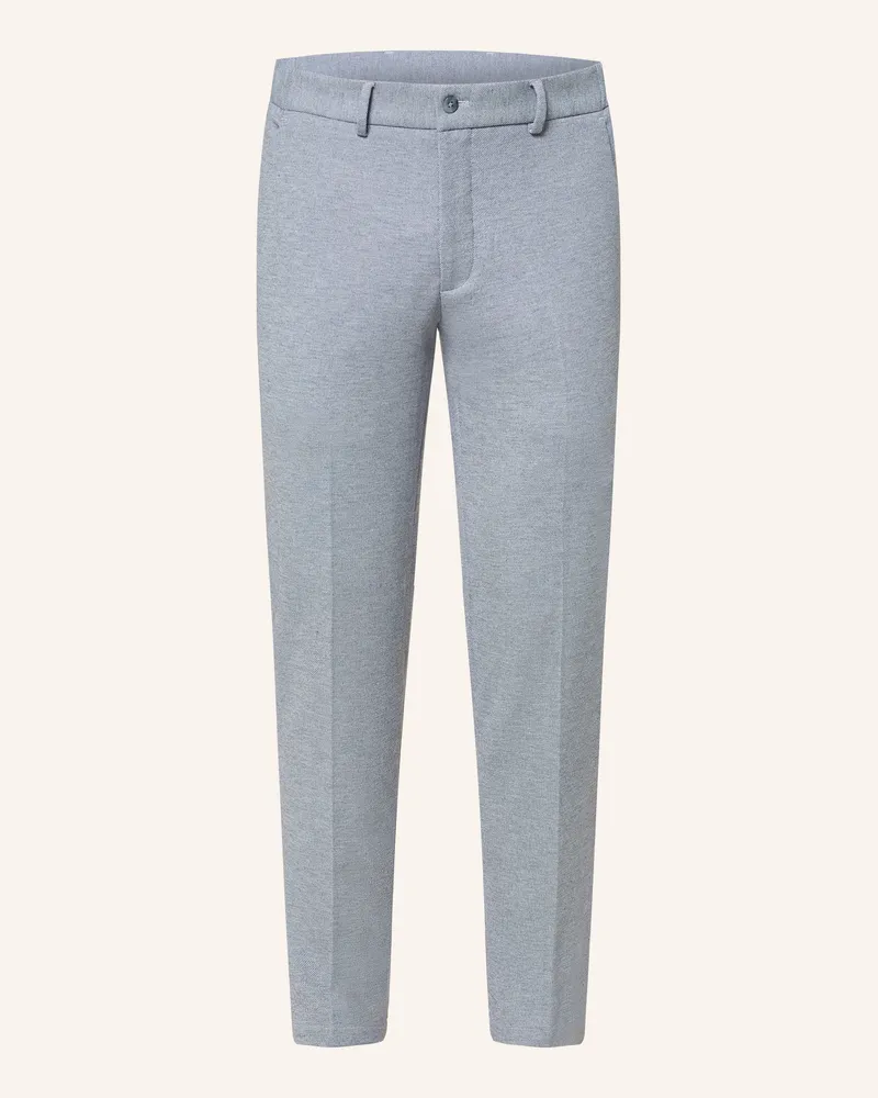 paul Anzughose Regular Fit Aus Jersey blau 670