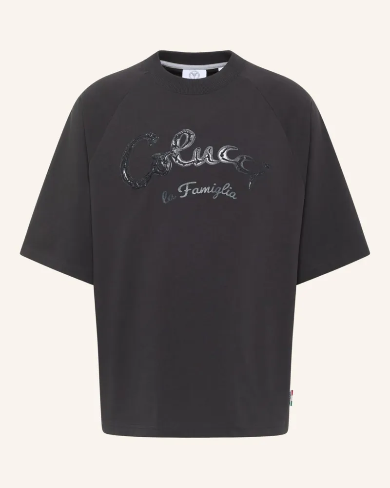 Carlo Colucci Oversize T-Shirt - La Famiglia DONEVSKI Schwarz