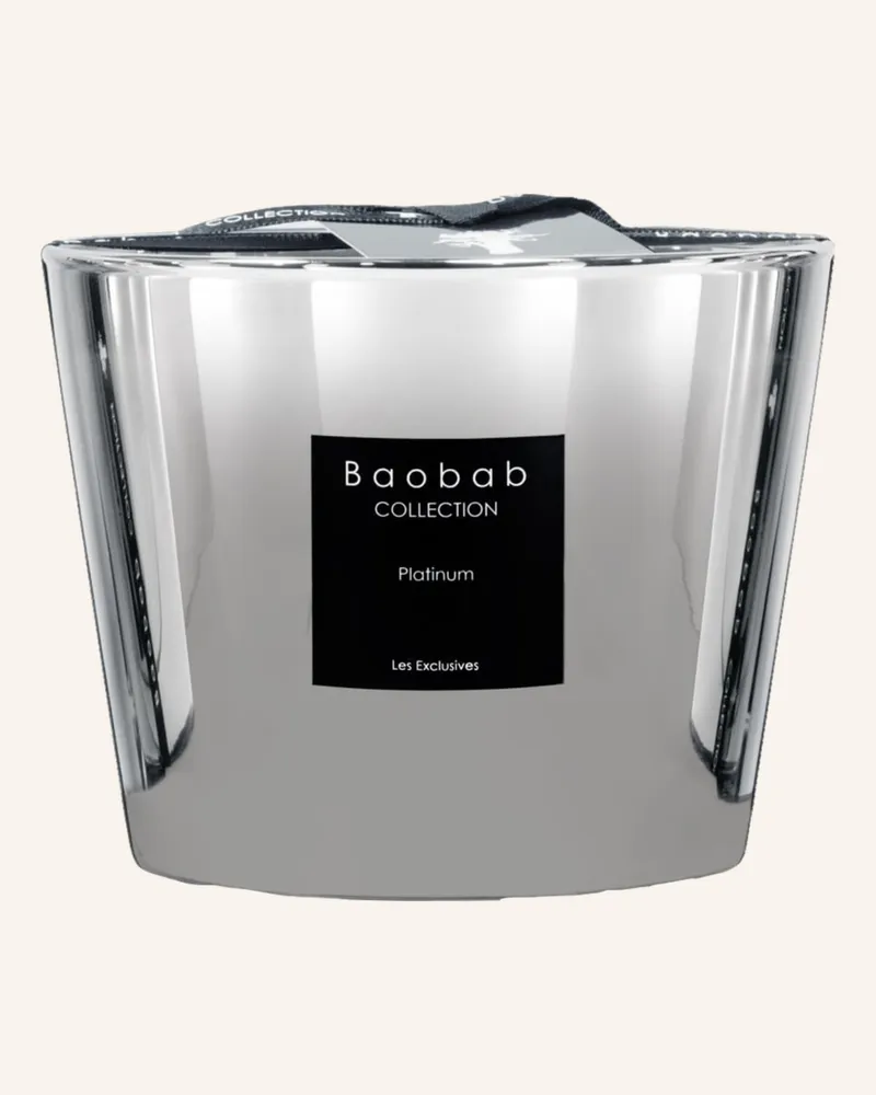 Baobab Collection Dufttkerze PLATINUM Silber