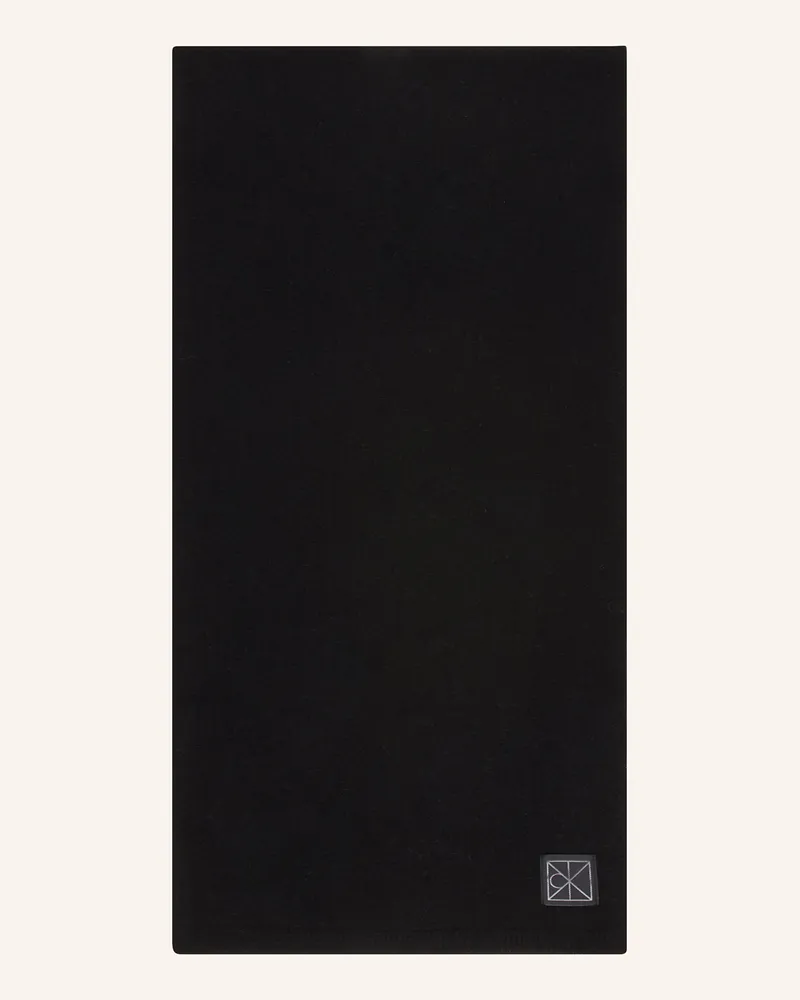 Calvin Klein Cashmere-Schal Schwarz