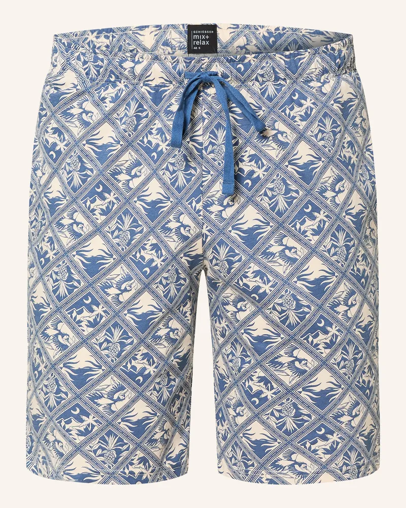Schiesser Schlafshorts MIX+RELAX Beige