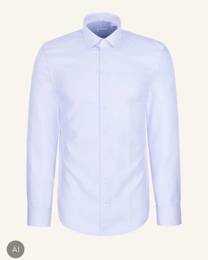 Seidensticker Business Hemd Slim Fit blau Hellblau