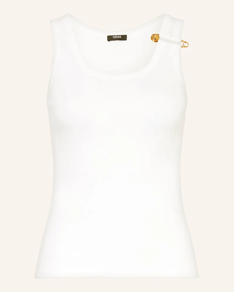 Versace Top Weiss