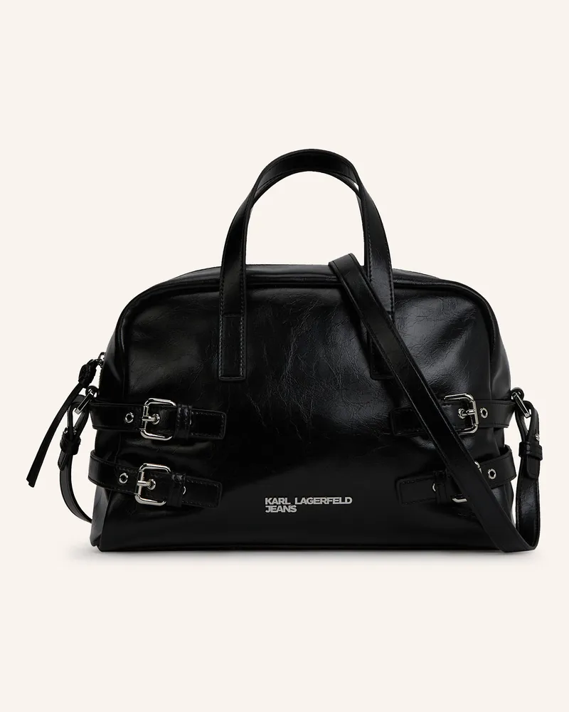 Karl Lagerfeld Bowlingtasche Schwarz