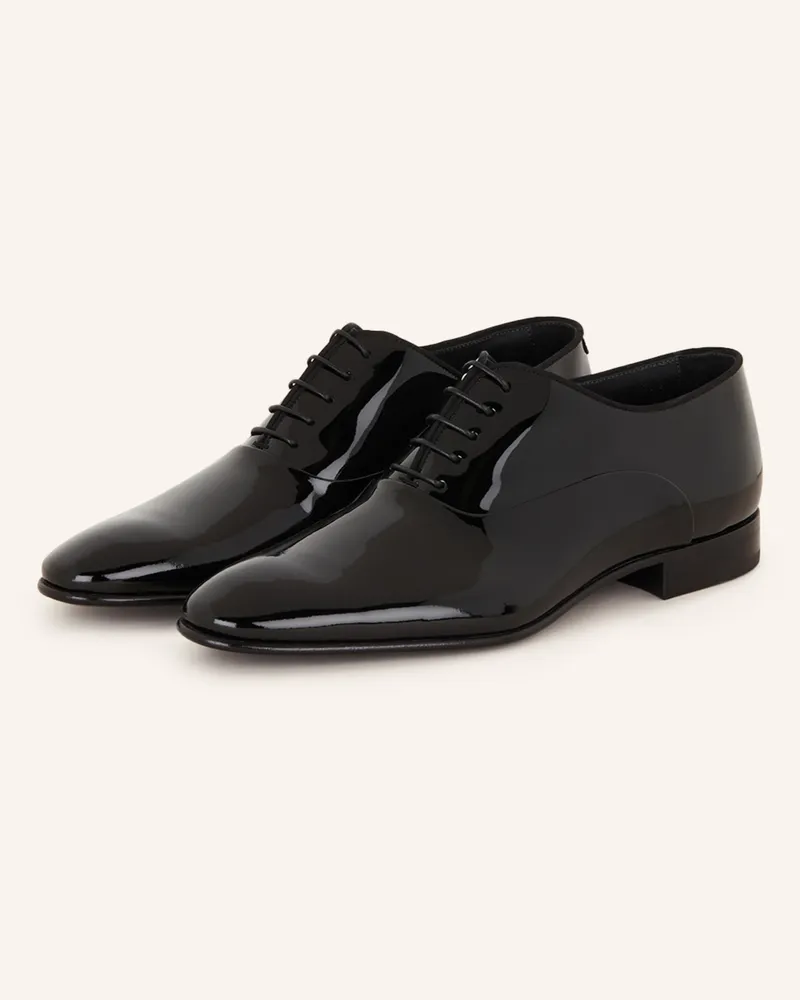 HUGO BOSS Schnürer Evening schwarz Schwarz
