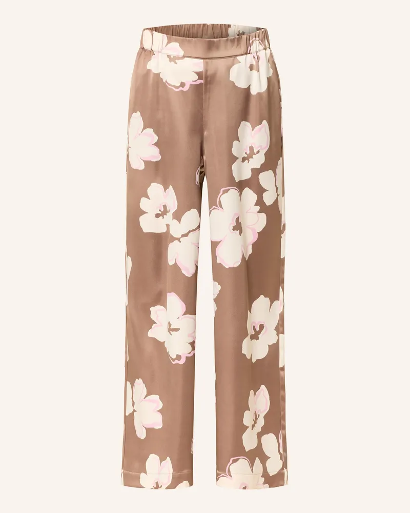 S.Oliver Satinhose Braun