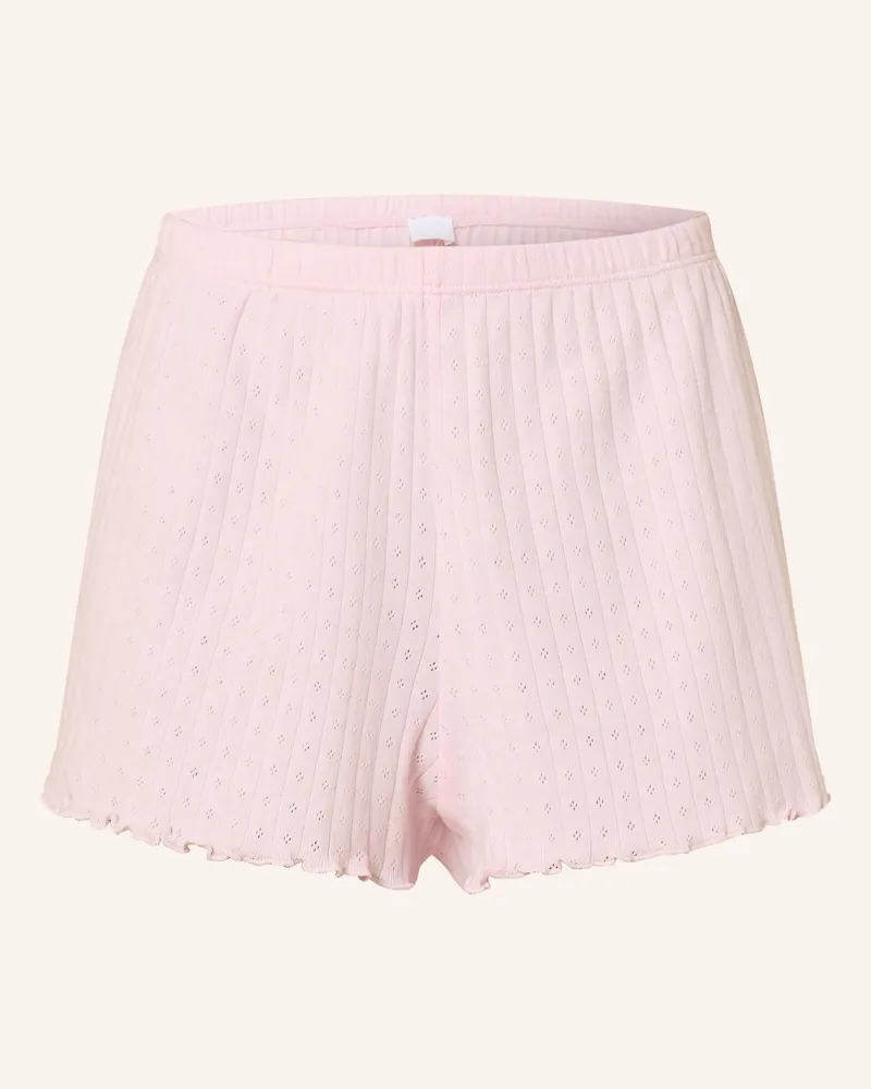 Mey Schlafshorts Serie Pointelle Dreams rosa Rosa