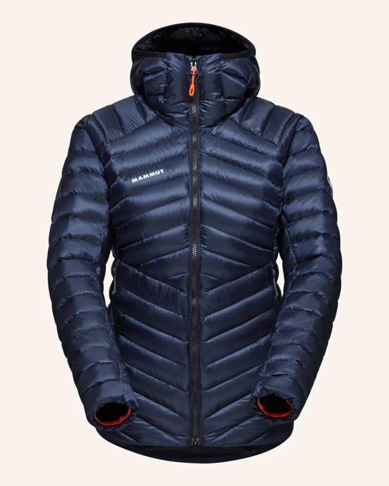 Mammut Broad Peak In Hooded Jacket Women blau Blau