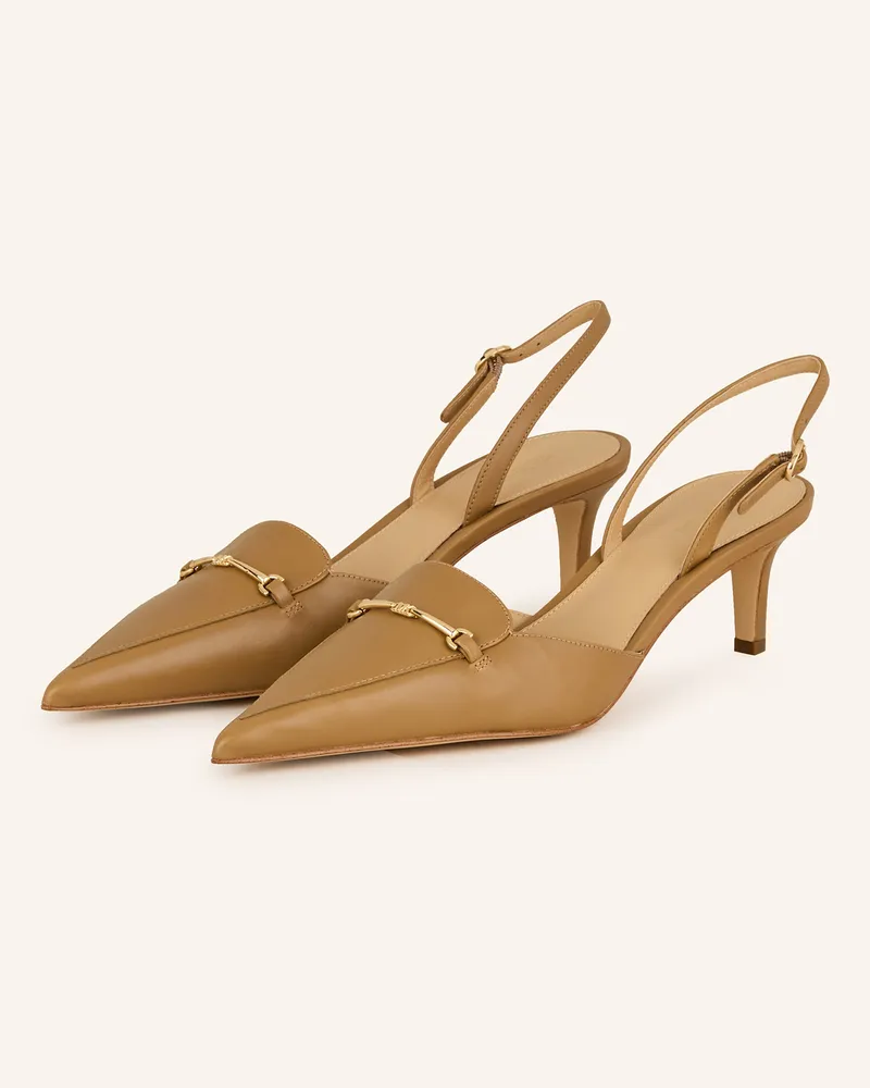 Michael Kors Slingpumps Lena beige Camel