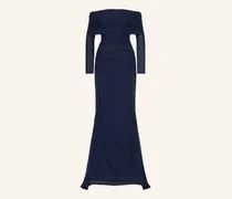 Abendkleid blau