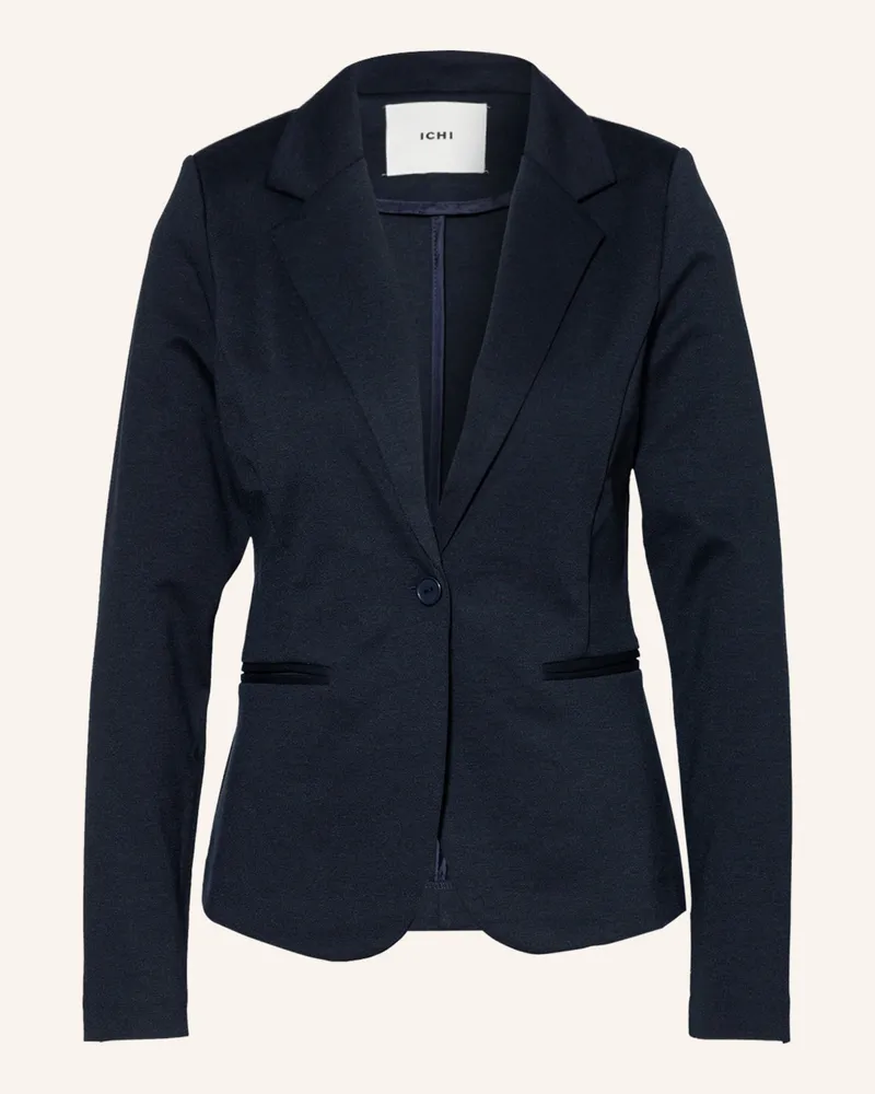 ICHI Jerseyblazer Ihkate blau Dunkelblau