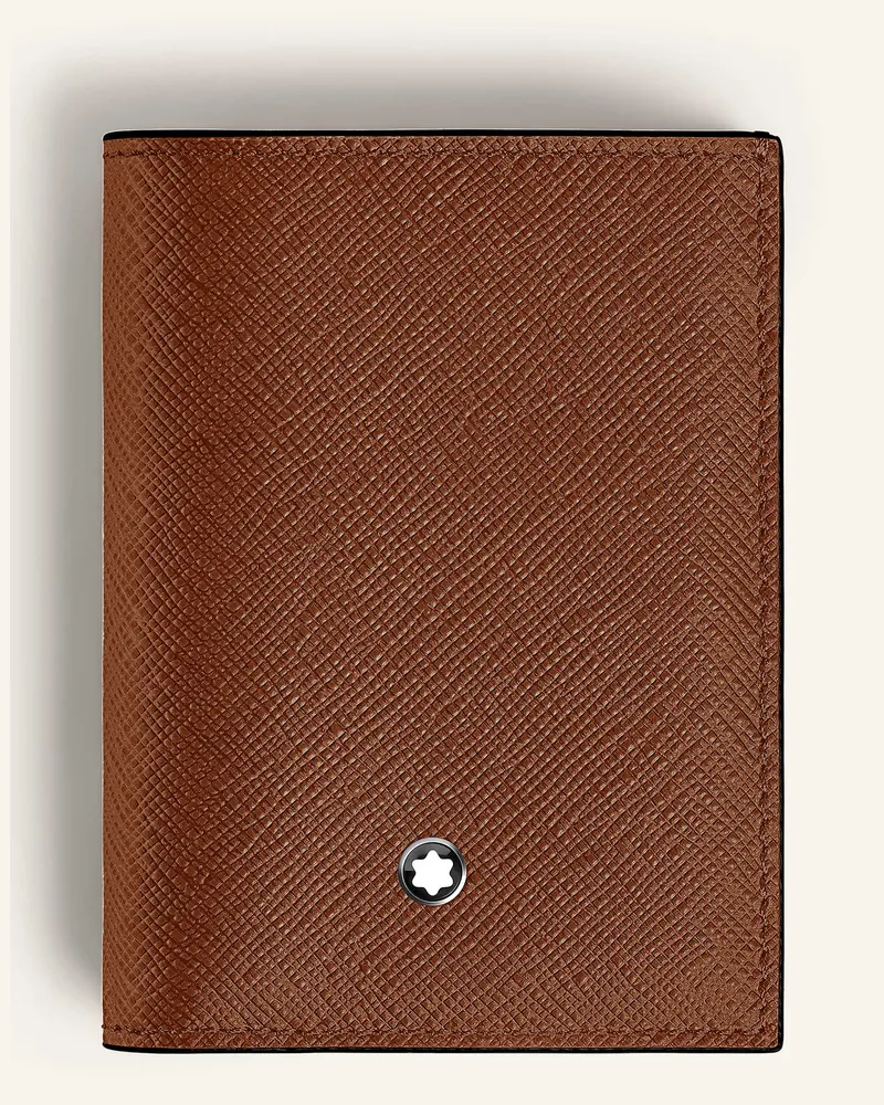 Montblanc Saffiano-Geldbörse SARTORIAL Braun