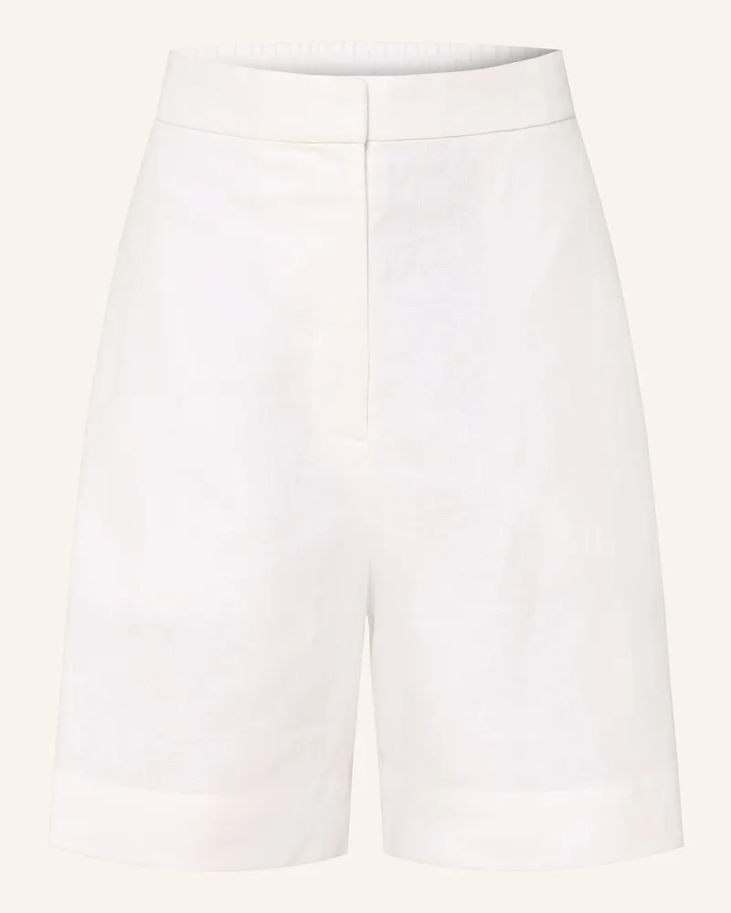 COS Leinenshorts weiss Weiss