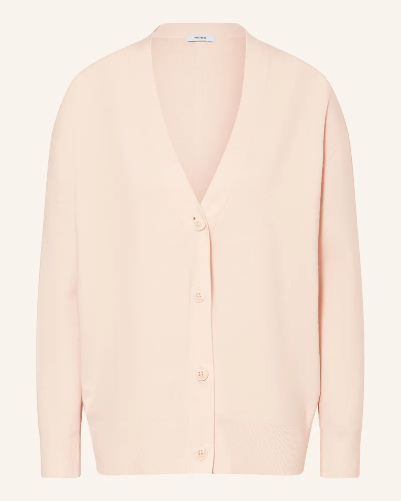 Reiss Strickjacke Lucy rosa Hellrosa