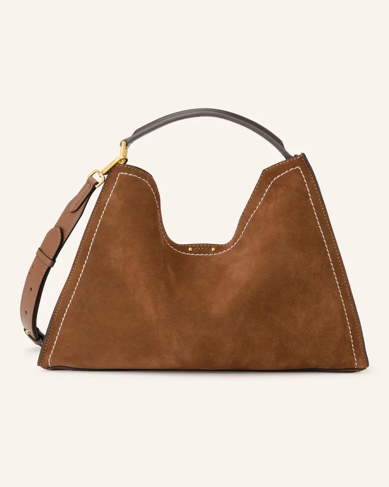 Gianni Chiarini Handtasche Aurora Medium Mit Pouch braun Braun