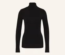 Rollkragenshirt schwarz