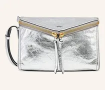 Schultertasche silber