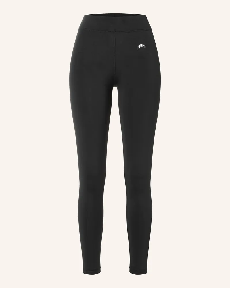 Jet Set Funktionswäsche-Hose Taka schwarz Schwarz