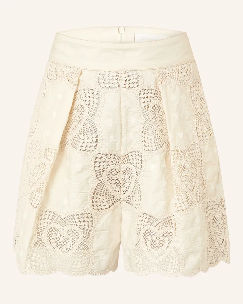 Zimmermann Shorts Wanderlust beige Creme
