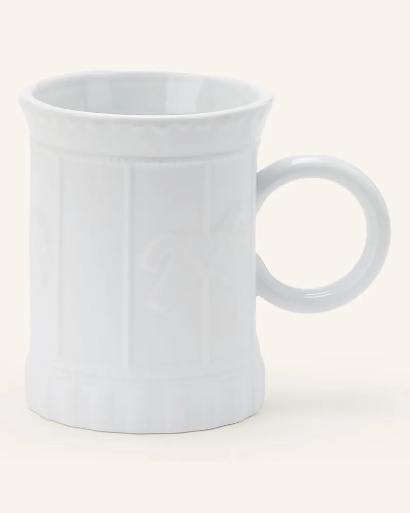 räder Henkelbecher Karussell weiss Weiss